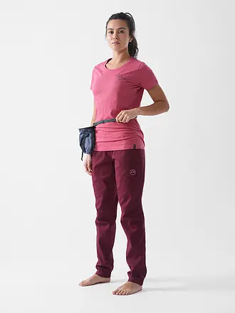 LA SPORTIVA | Damen Kletterhose Tundra | dunkelrot